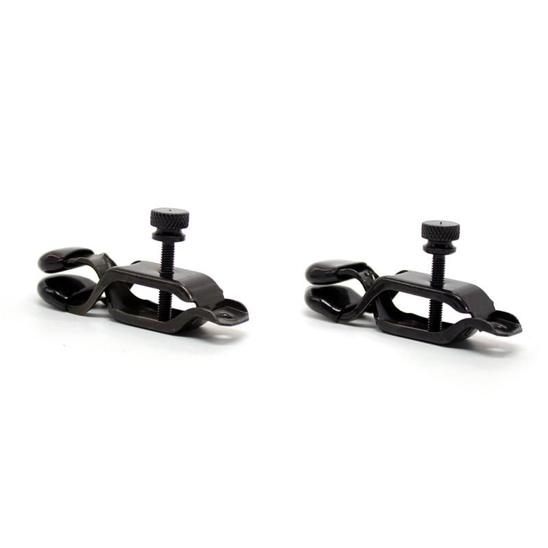 Nipple Clamps Adjustable Metal Black Nipple Clamps Adjustable Metal Black