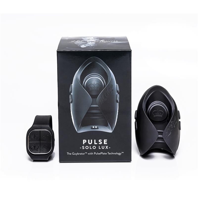Male Masturbator Pulse Solo Lux Black Male Masturbator Pulse Solo Lux Black