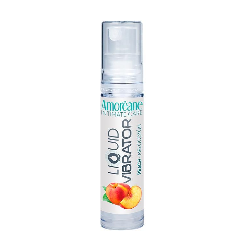 Liquid Vibrator Waterbase Peach 10 ml Liquid Vibrator Waterbase Peach 10 ml