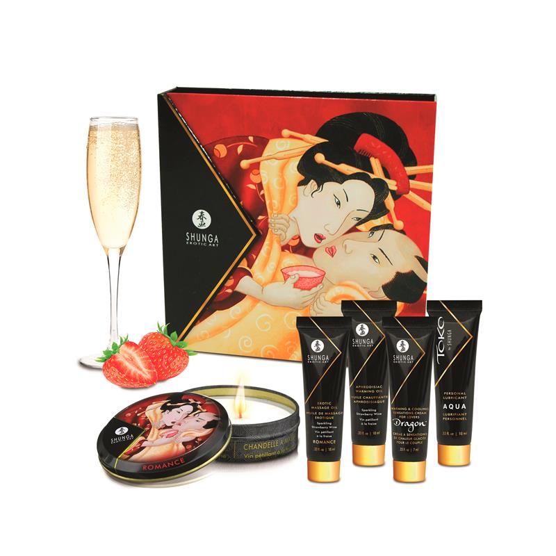 Shunga Geisha Secrets Kit Sparkling Wine Shunga Geisha Secrets Kit Sparkling Wine