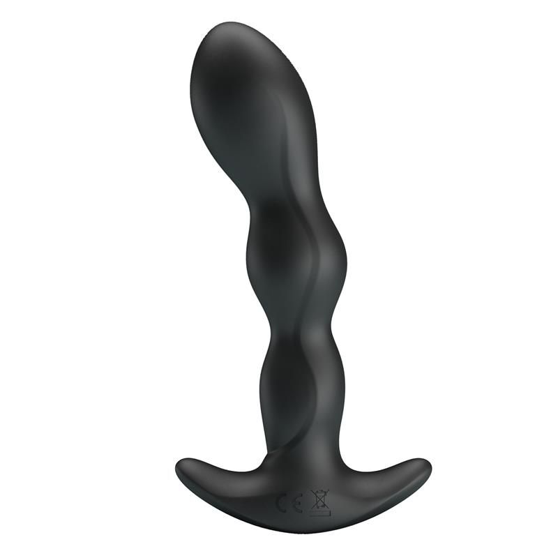 Yale Butt Plug with Vibration Black Yale Butt Plug with Vibration Black