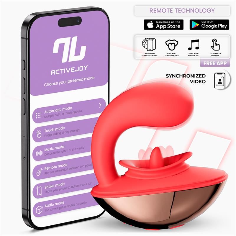 Rondy Vibrating and Licking Tongue Stimulator with App Rondy Vibrating and Licking Tongue Stimulator with App