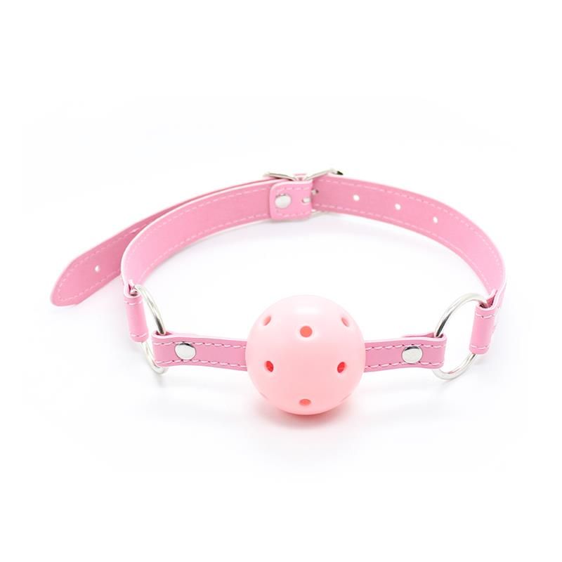 Ball Gag Breathable Asjustable Ball 4,5 cm Pink Ball Gag Breathable Asjustable Ball 4,5 cm Pink