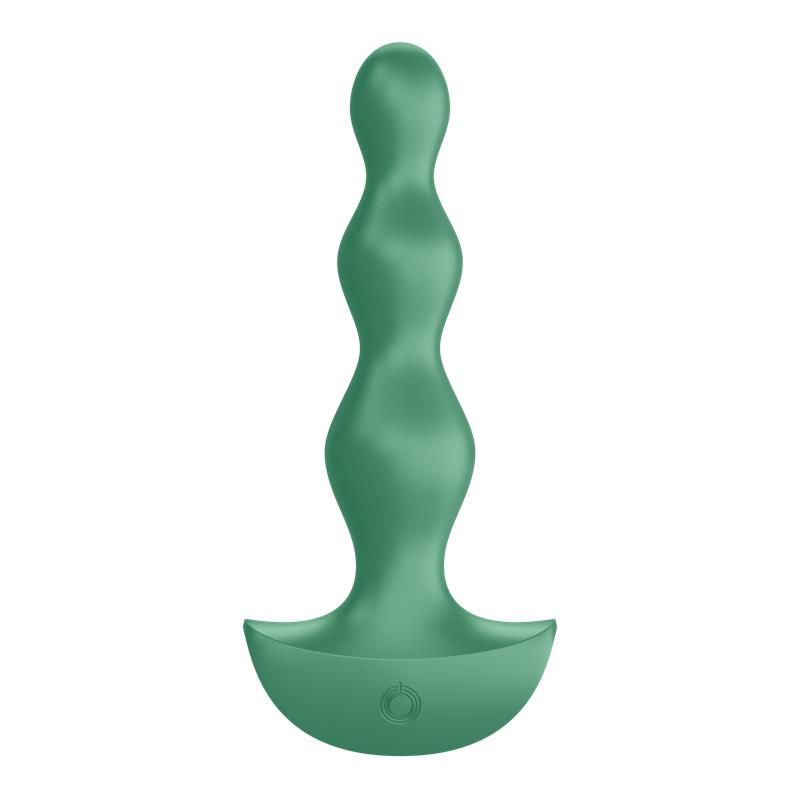 Butt Plug with Vibration Lolli Plug 2 Green Butt Plug with Vibration Lolli Plug 2 Green