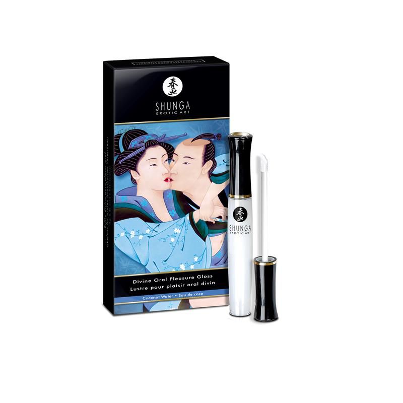 Shunga Gloss for Oral Pleasure Coconout Water Shunga Gloss for Oral Pleasure Coconout Water