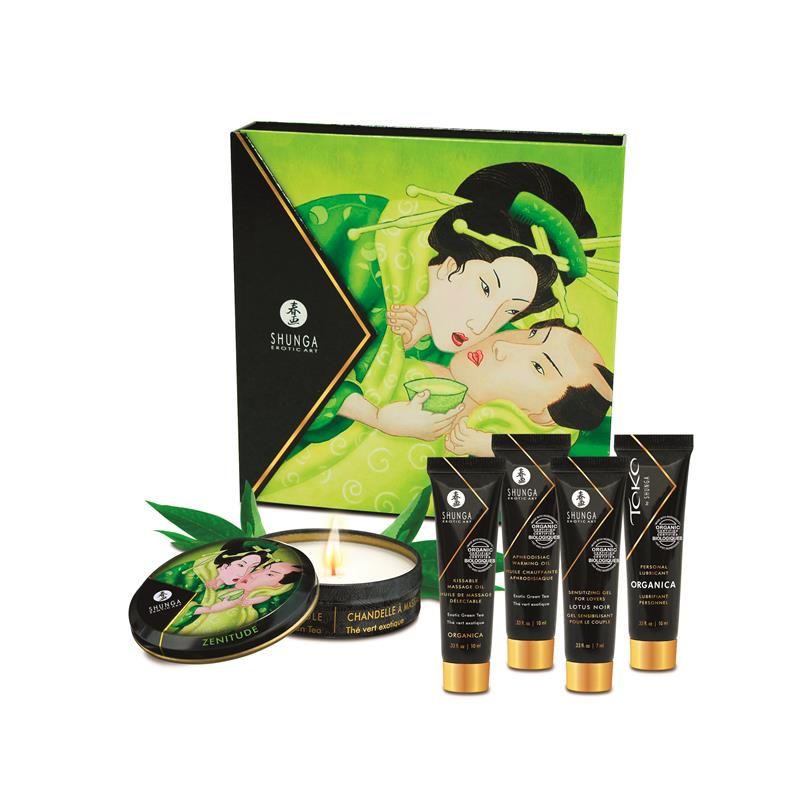 Shunga Geisha Secrets Kit Green Tea Shunga Geisha Secrets Kit Green Tea