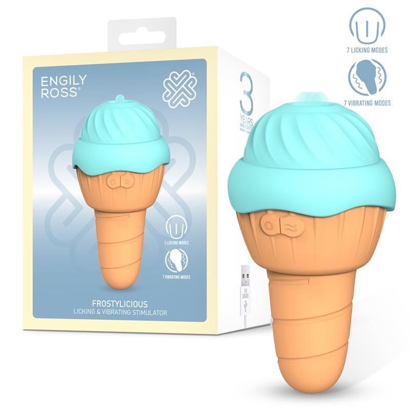 Frostylicious Stimulator with Licking and Vibration Frostylicious Stimulator with Licking and Vibration