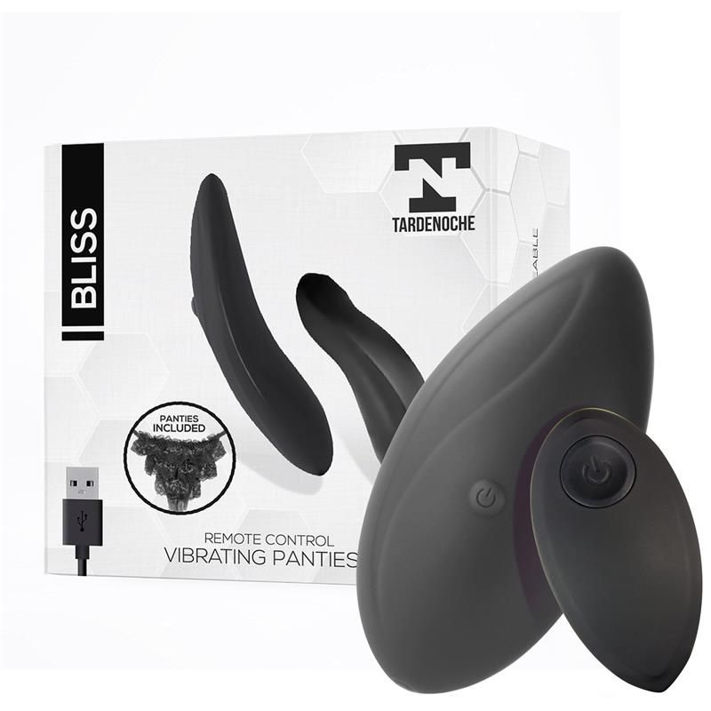 Bliss Vibrating Panties USB Remote Control USB Silicone Bliss Vibrating Panties USB Remote Control USB Silicone