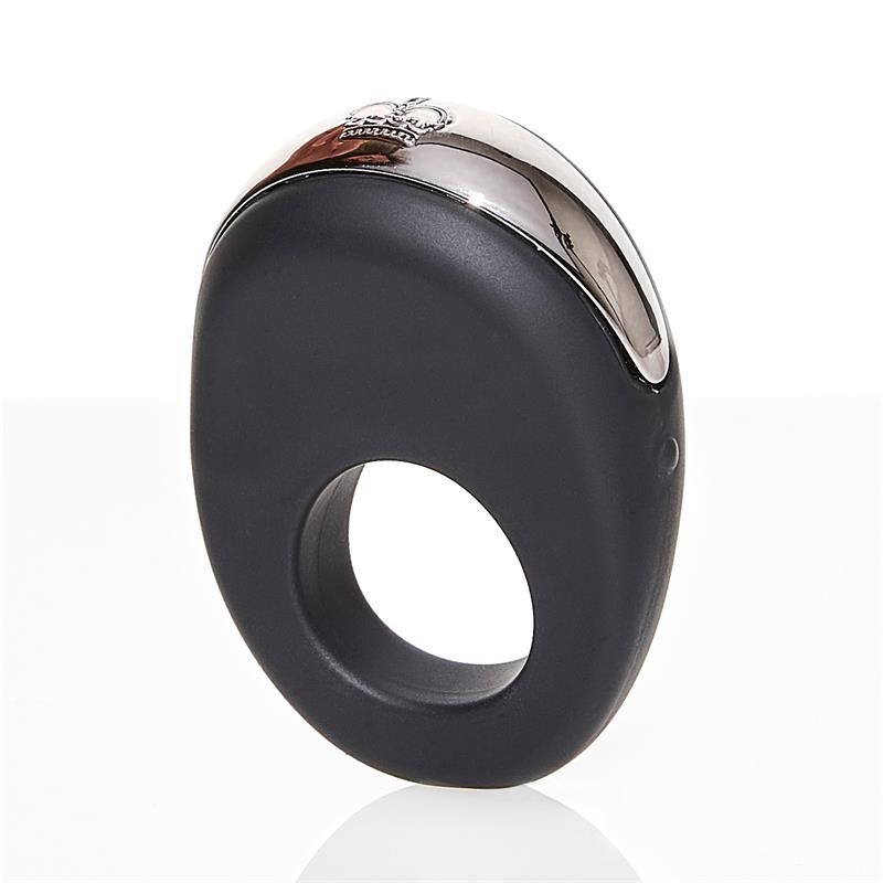 Vibrating Penis Ring Atom Black Vibrating Penis Ring Atom Black