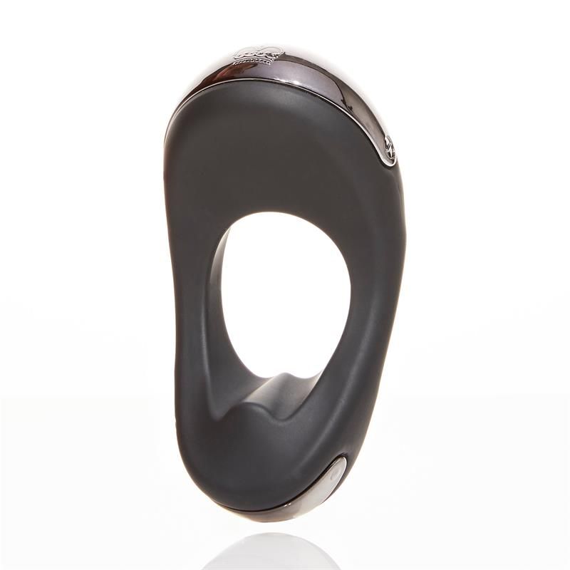 Atom Plus Virbrating Penis Ring and Perianal Stimulator Black Atom Plus Virbrating Penis Ring and Perianal Stimulator Black