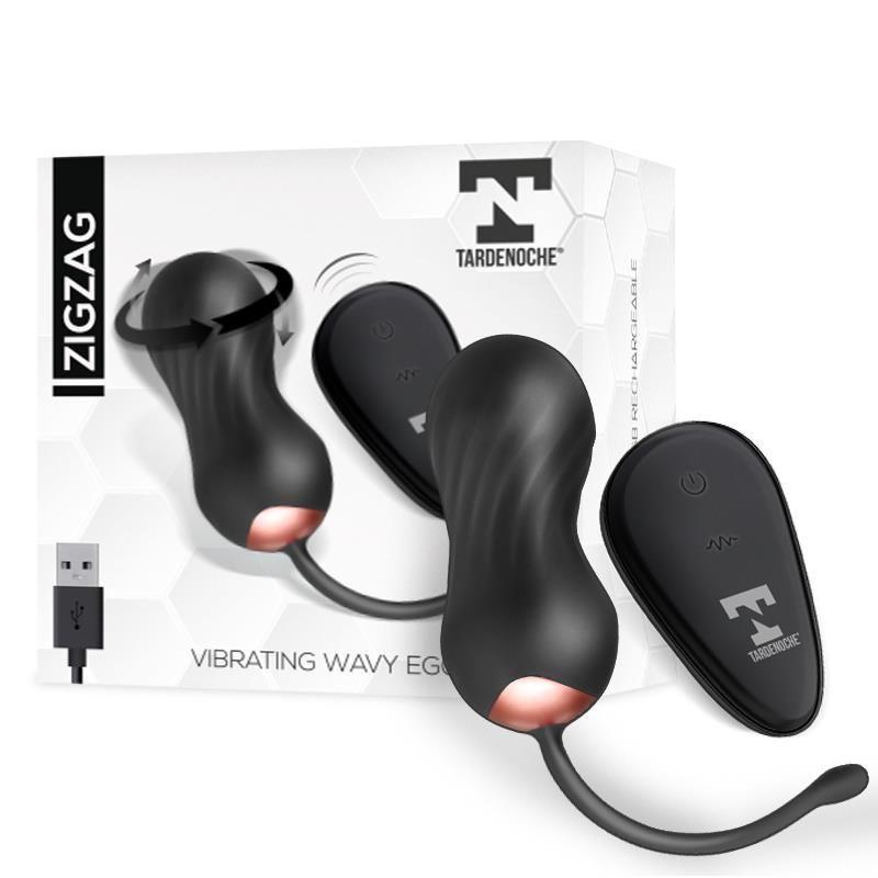 Zigzag Vibrating and Zigzagging Egg with Remote Control Zigzag Vibrating and Zigzagging Egg with Remote Control