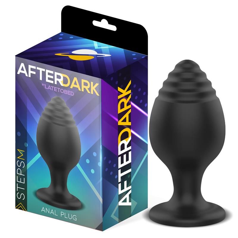 Steps Butt Plug Silicone Size M 7.2 cm x 3.5 cm Steps Butt Plug Silicone Size M 7.2 cm x 3.5 cm