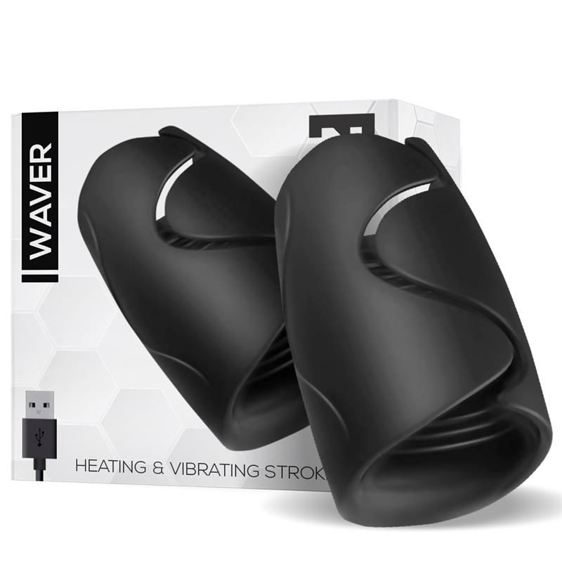 Waver Male Masturbator Heat and Vibration Function Flexible USB Silicone Waver Male Masturbator Heat and Vibration Function Flexible USB Silicone
