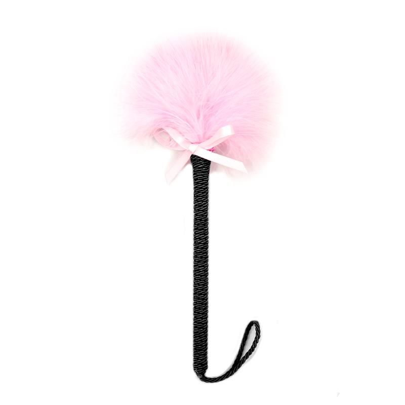 Feather Tickler with Bow 25 cm Pink Feather Tickler with Bow 25 cm Pink