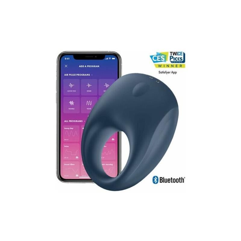 Strong One Vibrating Penis Ring with APP Satisfyer Connect Strong One Vibrating Penis Ring with APP Satisfyer Connect