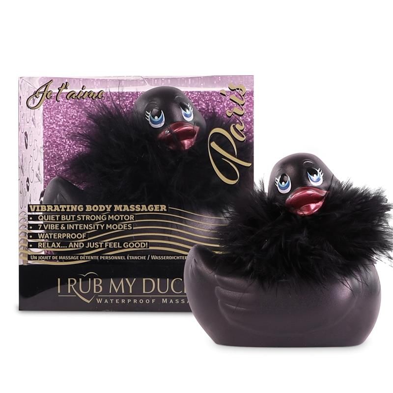 Stimulator I Rub My Duckie 2.0 Paris Black Stimulator I Rub My Duckie 2.0 Paris Black