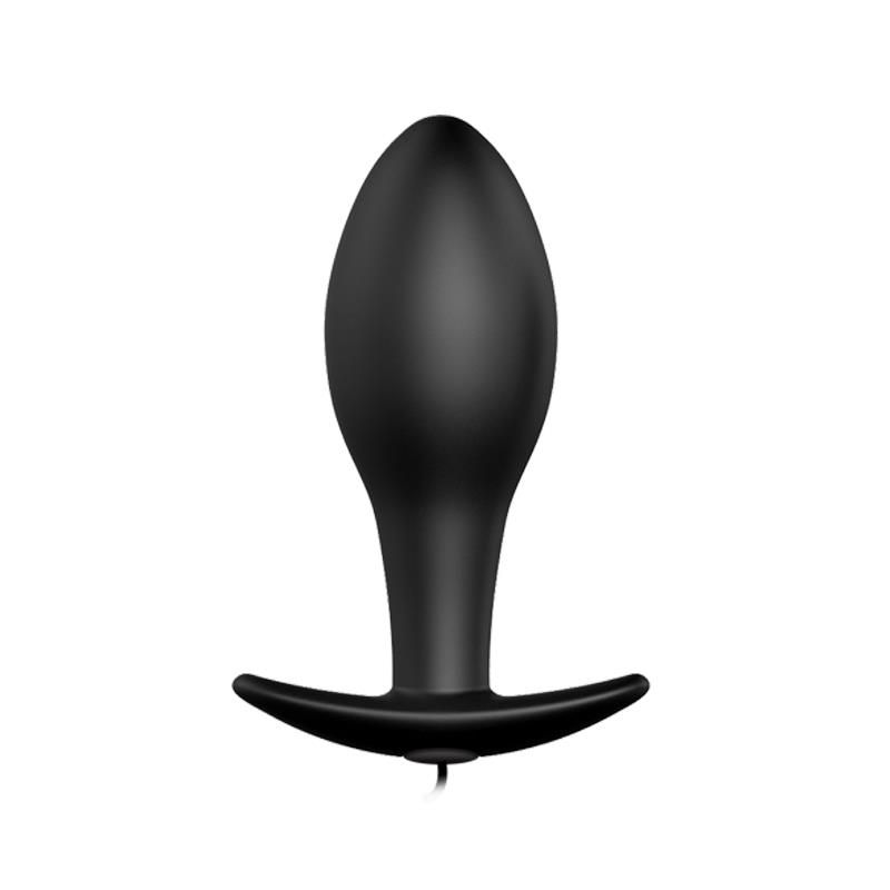 Anal Plug Black Anchor with Remote Control Anal Plug Black Anchor with Remote Control