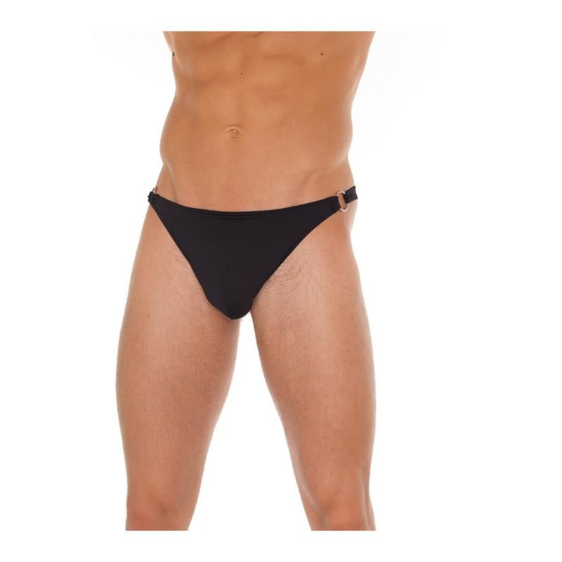Slip with Buckles Black One Size Slip with Buckles Black One Size