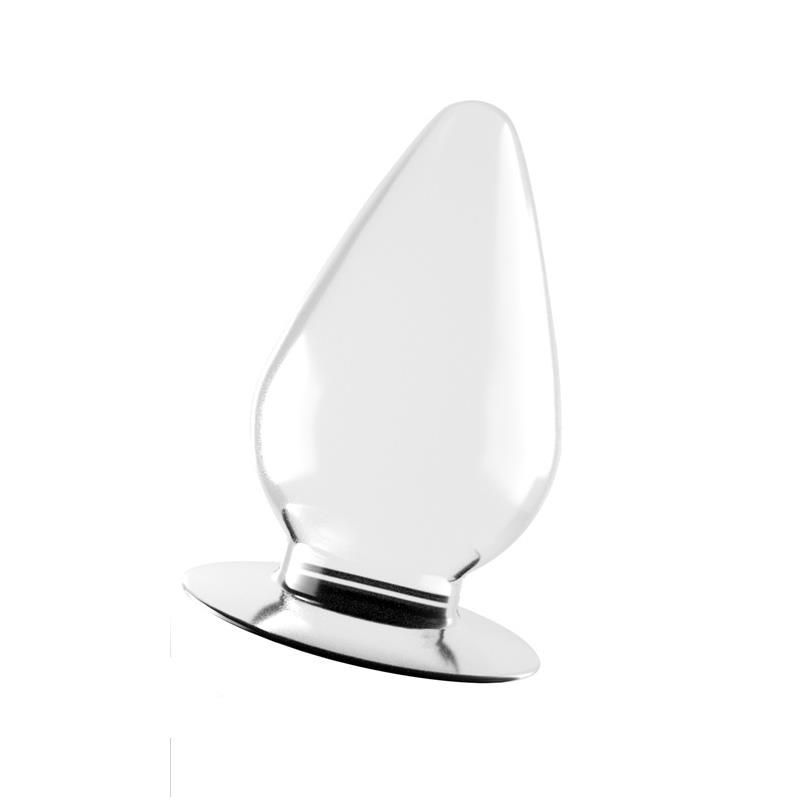 Butt Plug Flawless Clear 4.5 Clear Butt Plug Flawless Clear 4.5 Clear