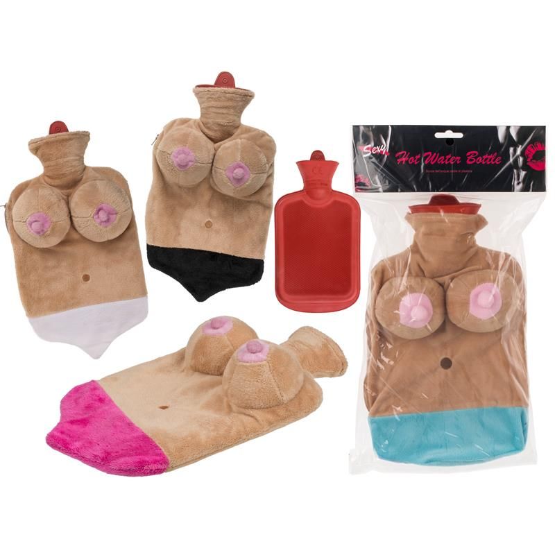 Hot Water Bag with Boob Cover Random Color - 4 Colors Hot Water Bag with Boob Cover Random Color - 4 Colors
