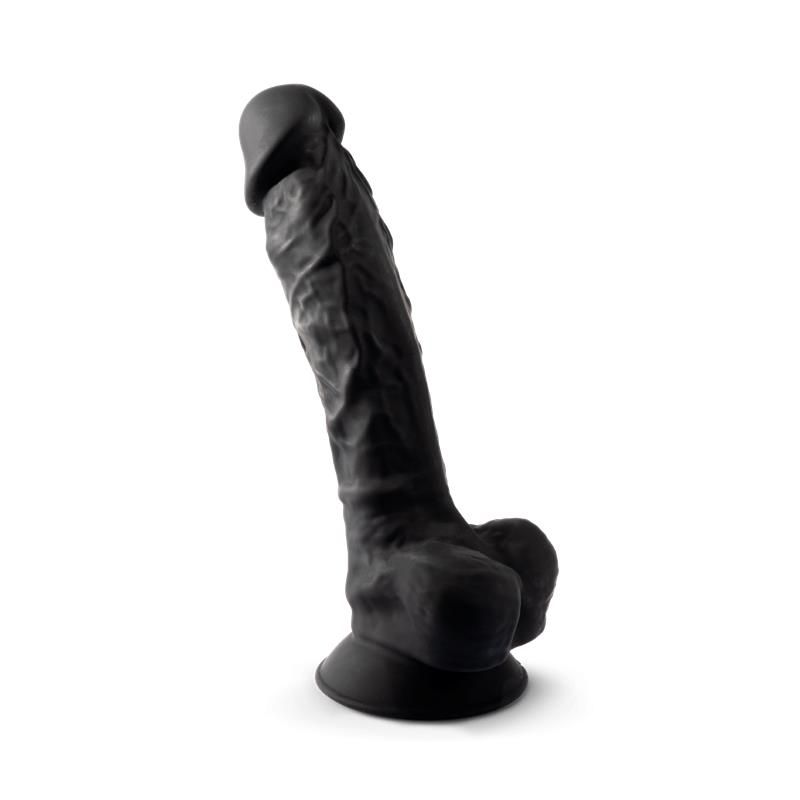Dildo Dual Density Mod. 1 - 9 Black Dildo Dual Density Mod. 1 - 9 Black