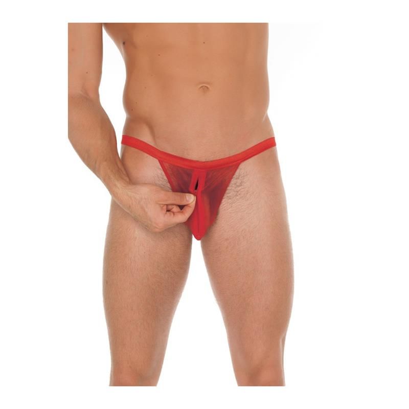 String with Zipper Red One Size String with Zipper Red One Size