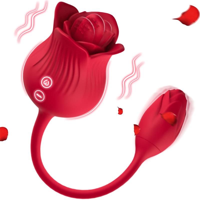 Rose with Licking and Vibrating egg USB Rose with Licking and Vibrating egg USB