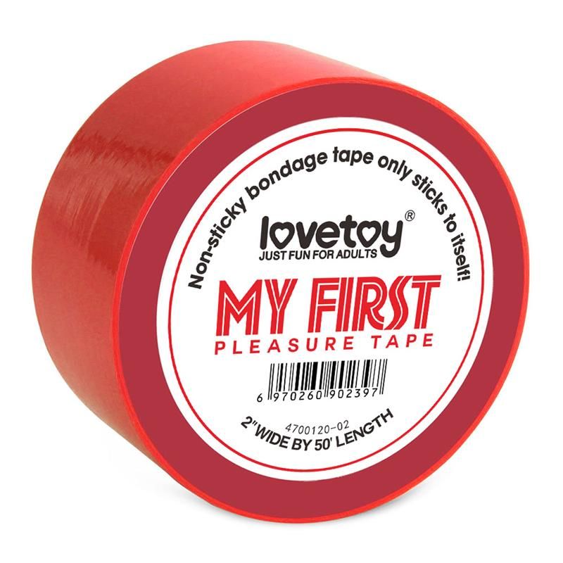 Bondage Tape Non Sticky Red Bondage Tape Non Sticky Red