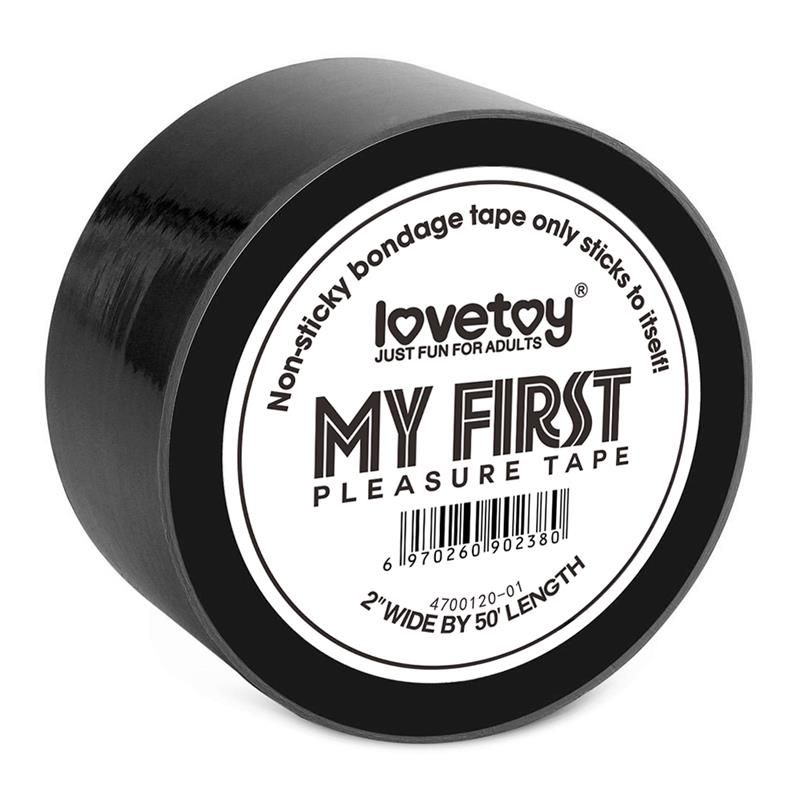 Bondage Tape Non-Sticky Black Bondage Tape Non-Sticky Black