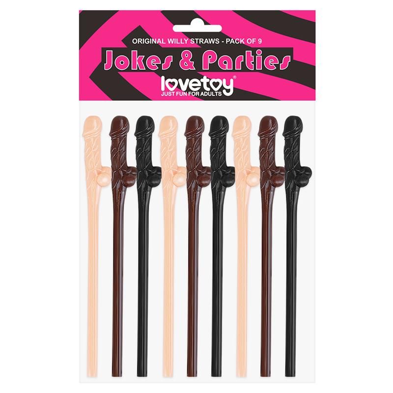 Willy Straws Pack of 9 Willy Straws Pack of 9