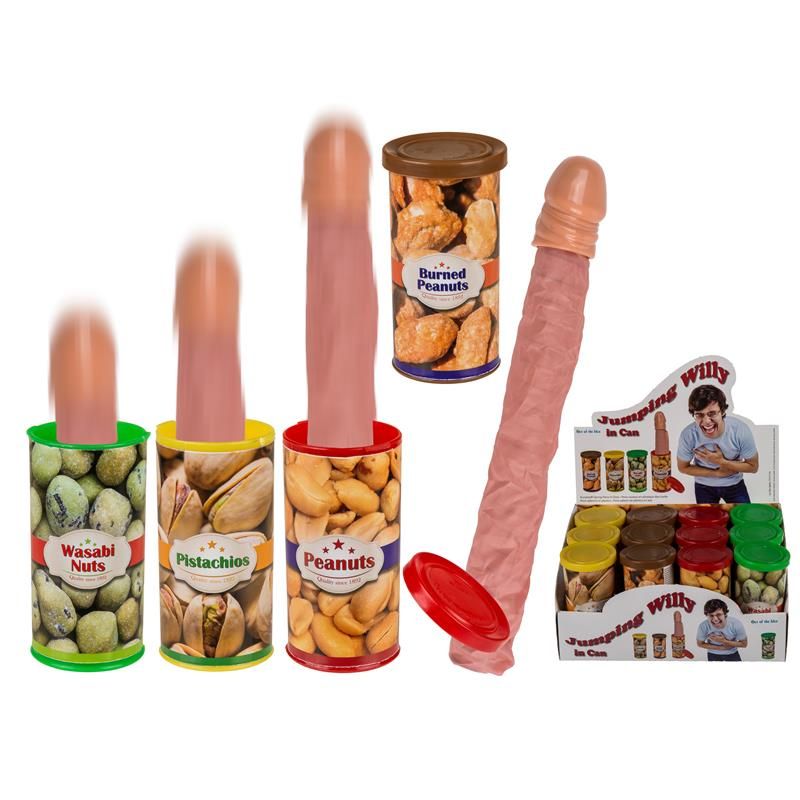 Plastic Sorprise Willy in Can 12 Units Assorted Plastic Sorprise Willy in Can 12 Units Assorted