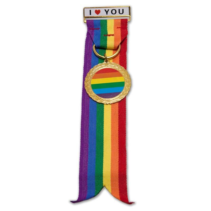 LGBT+ Pride Metal Medal LGBT+ Pride Metal Medal