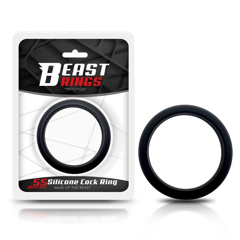 Cock Ring Solid Silicone 5.5 cm Black Cock Ring Solid Silicone 5.5 cm Black