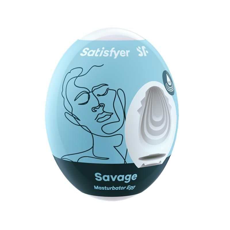 Masturbator Egg Single Savage Hydro-Active Masturbator Egg Single Savage Hydro-Active