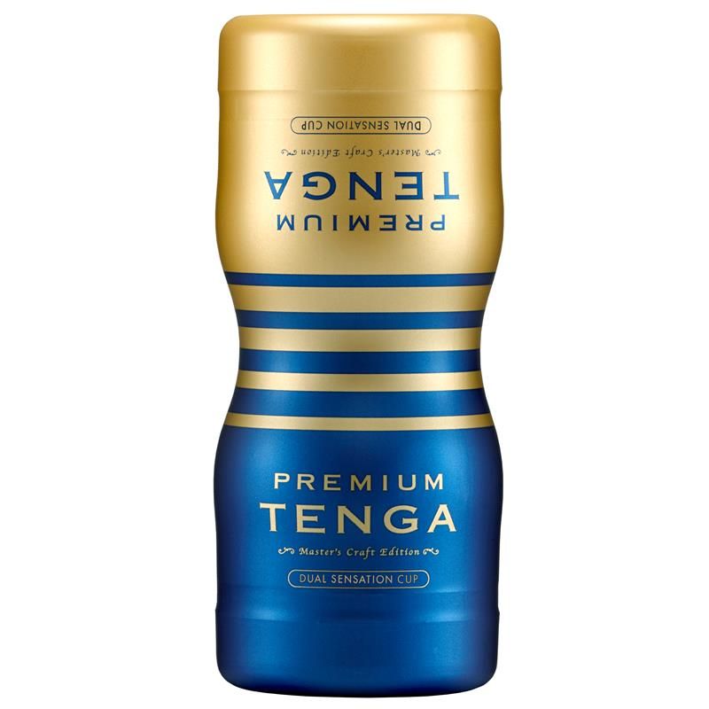 Masturbator Premium Tenga Dual Sensation Cup Masturbator Premium Tenga Dual Sensation Cup