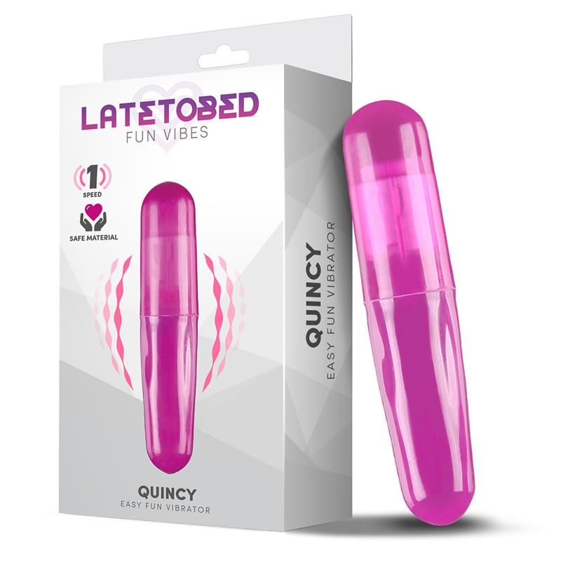 Quincy Easy Fun Vibrating Bullet Purple Quincy Easy Fun Vibrating Bullet Purple