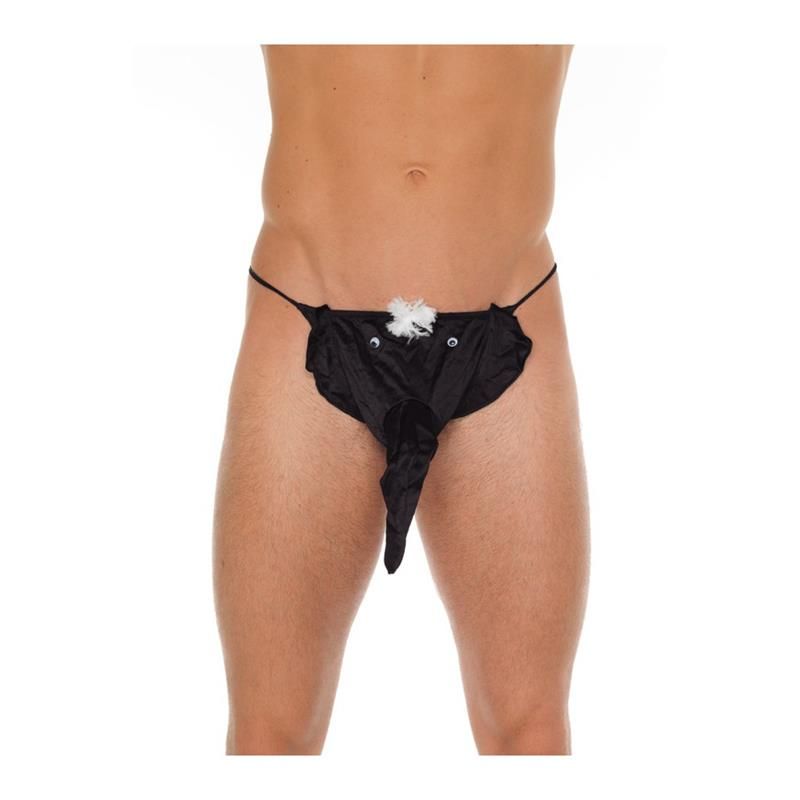 String Elefant Black One Size String Elefant Black One Size