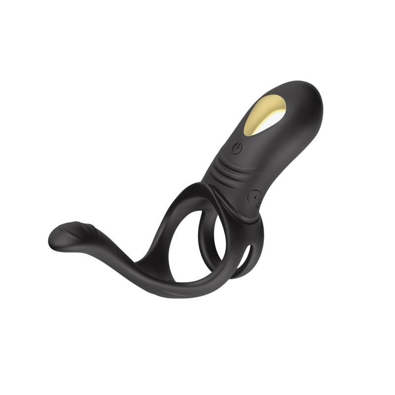 Vibrating Penis Ring with Perianal Stimulation Vibrating Penis Ring with Perianal Stimulation