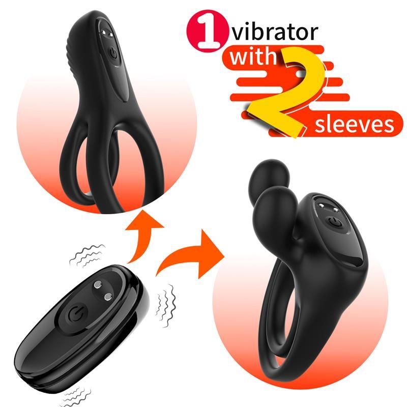 Vrating cock ring set of 2 Vrating cock ring set of 2