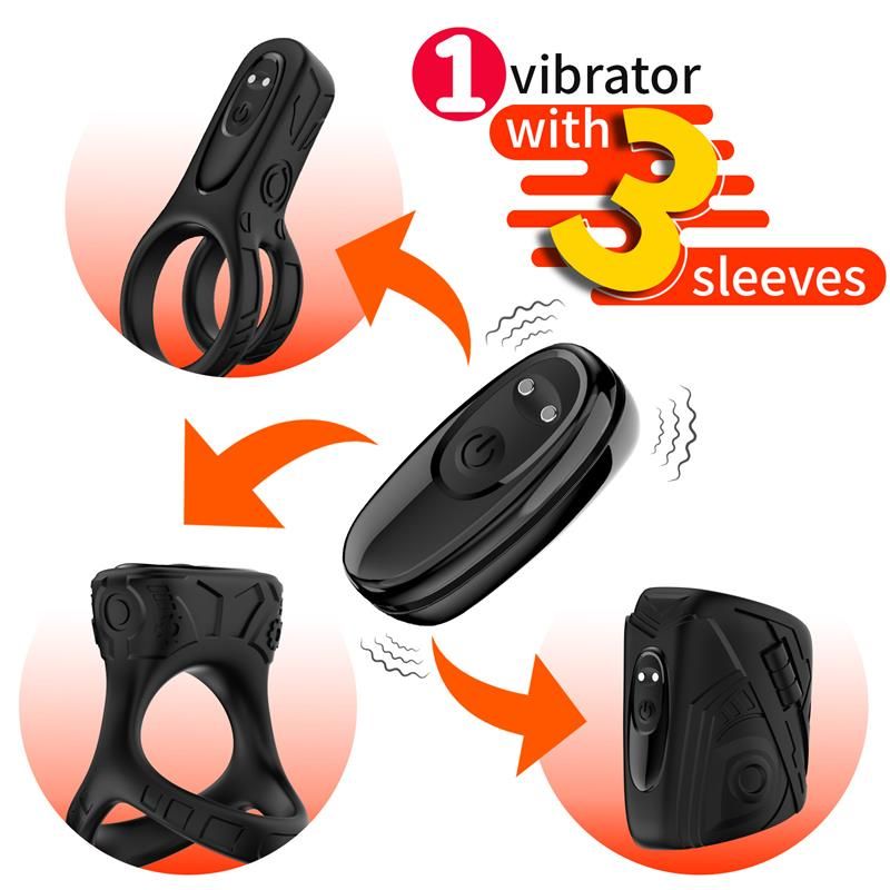 Set with Penis Ring and Male Masturbator Set with Penis Ring and Male Masturbator