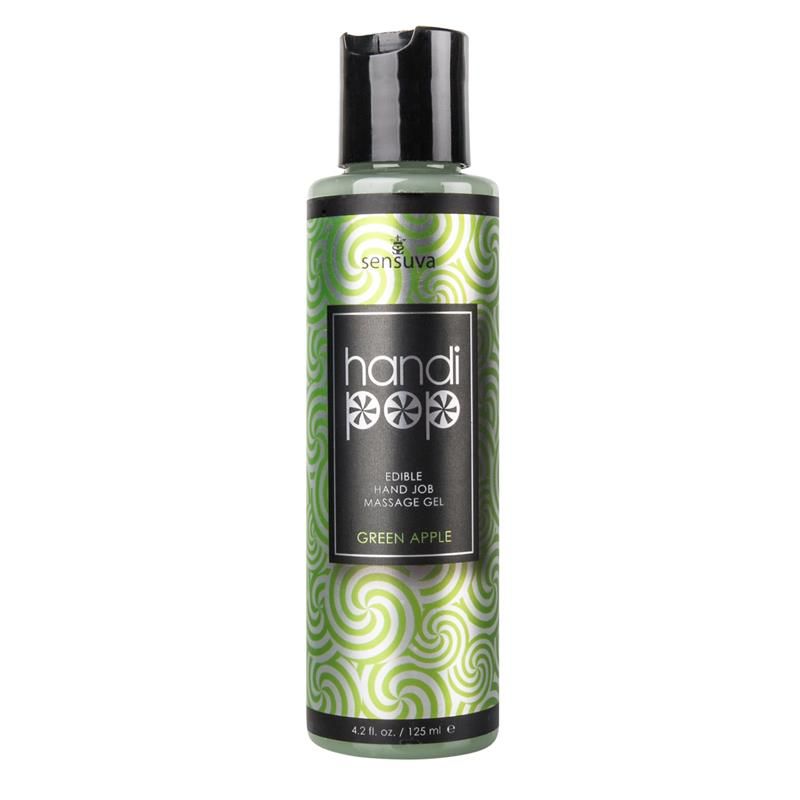 Handipop Massage Gel and Oral Sex Gel Green Apple 125 ml Handipop Massage Gel and Oral Sex Gel Green Apple 125 ml