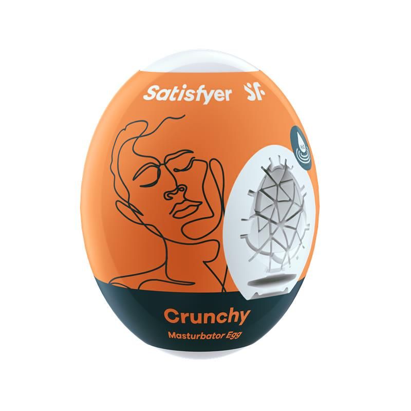 Masturbator Egg Single Crunchy Hydro-Active Masturbator Egg Single Crunchy Hydro-Active