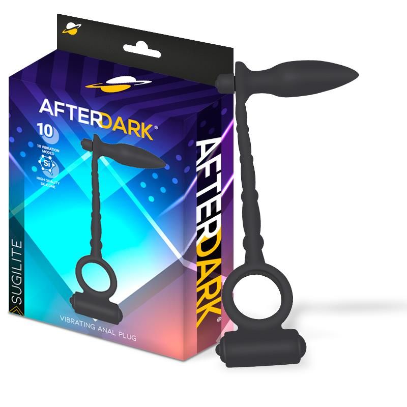 Sugilite Vibrating Anal Plug with Penis Ring with vibration Sugilite Vibrating Anal Plug with Penis Ring with vibration