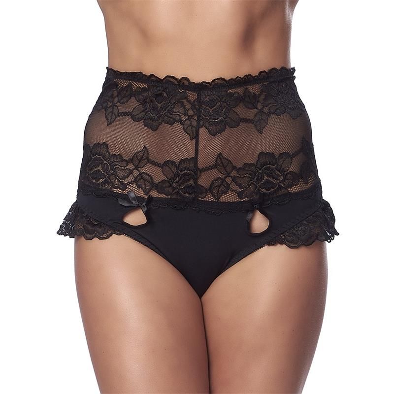 High Waist Panty Black - Taglia L/XL High Waist Panty Black - Taglia L/XL