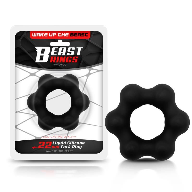 Cock Ring Liquid Silicone 2.2 cm Black Cock Ring Liquid Silicone 2.2 cm Black