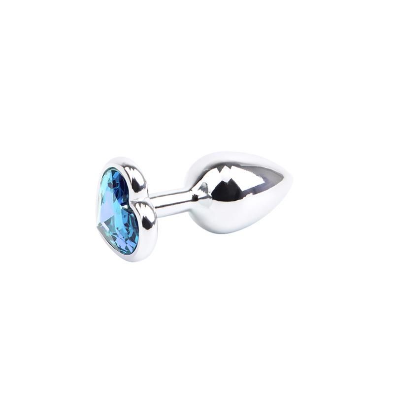 Anal Plug with Heart Gem Anal Plug with Heart Gem