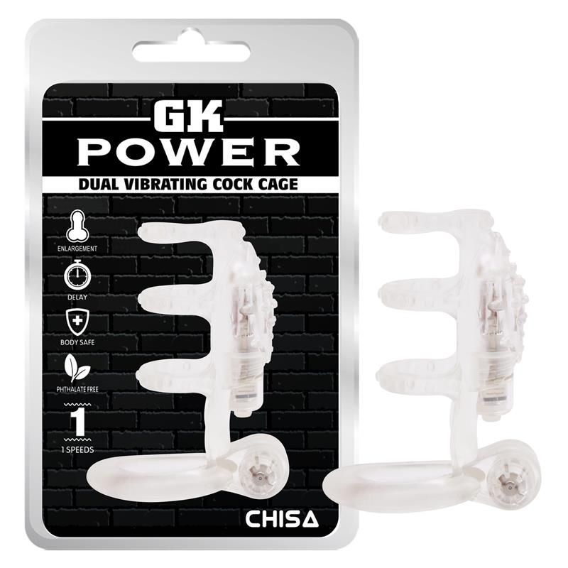 Dual Vibrating Cock Cage Dual Vibrating Cock Cage