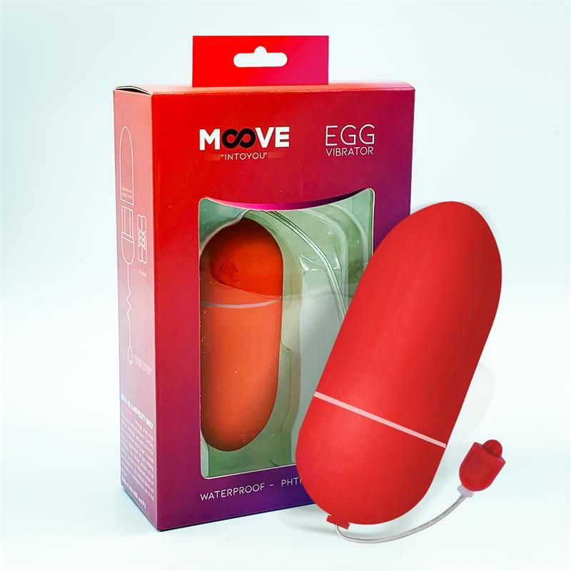 Vibrating Egg 10 Functions Red Vibrating Egg 10 Functions Red