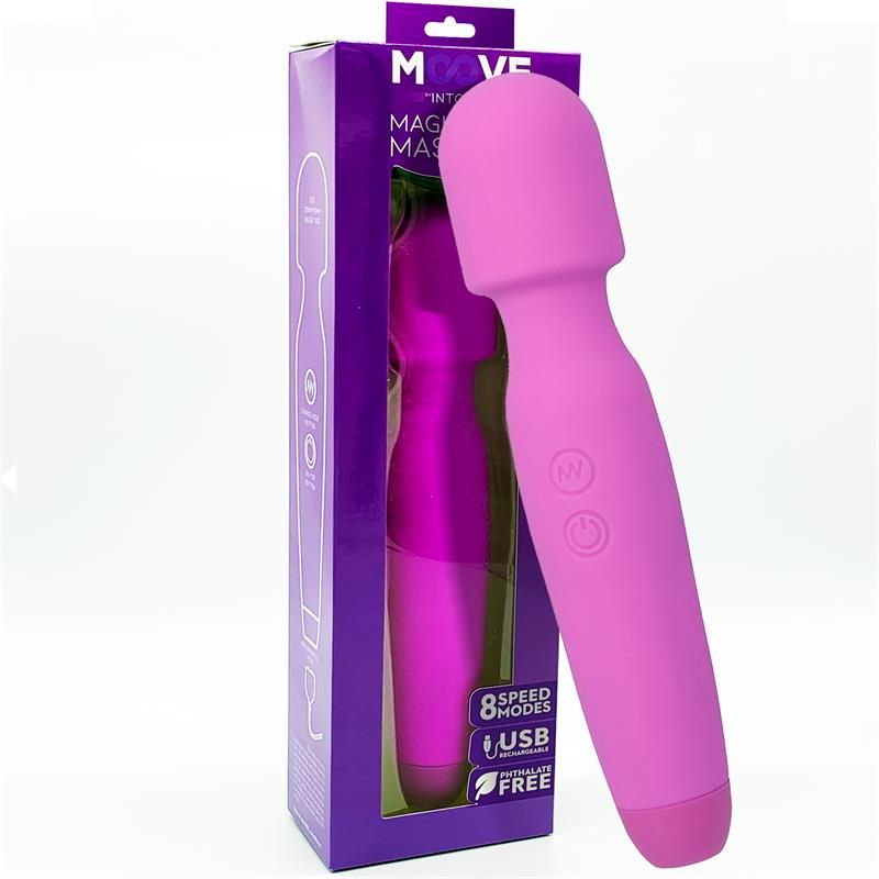 Magic Wand Massager Silicone Purple Magic Wand Massager Silicone Purple