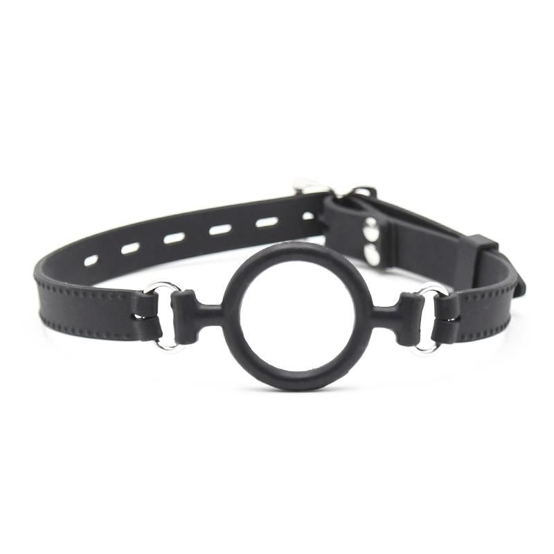 O Ring Ball Gag 5 cm Black O Ring Ball Gag 5 cm Black